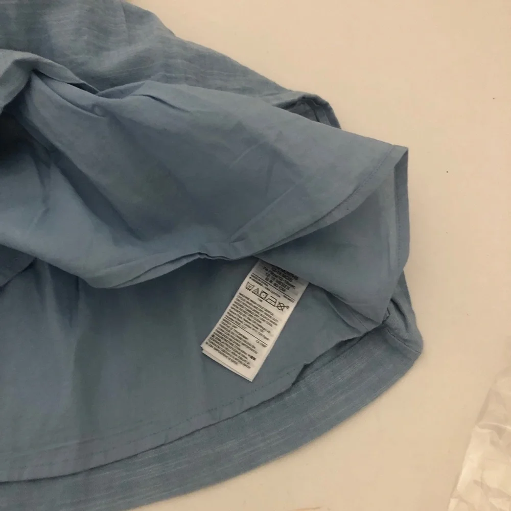 Baby GAP Tropical floral chambray dress